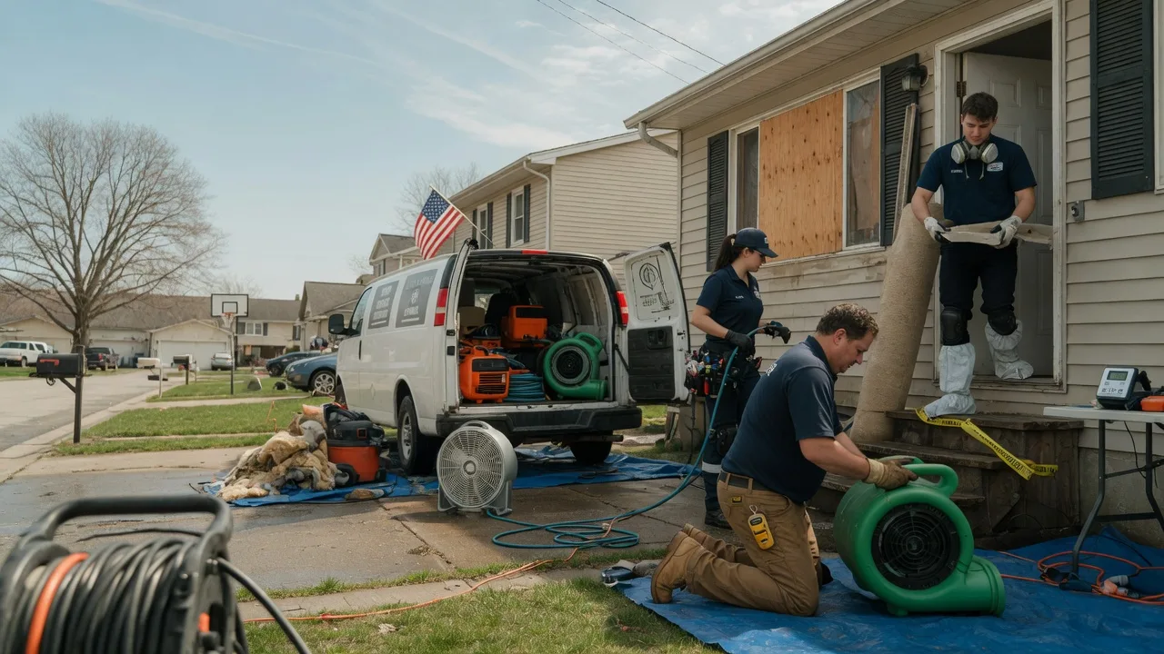 Water Damage Restoration in Minor Hill, TN near me